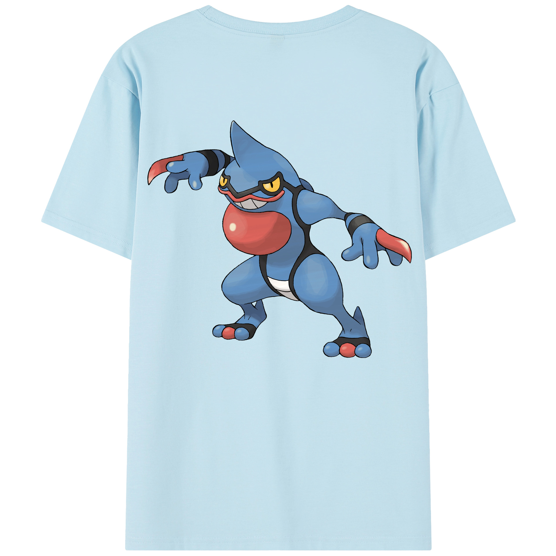 （画像用） ポケットモンスター Pokémon 綿100％半袖Tシャツ（背面プリント）